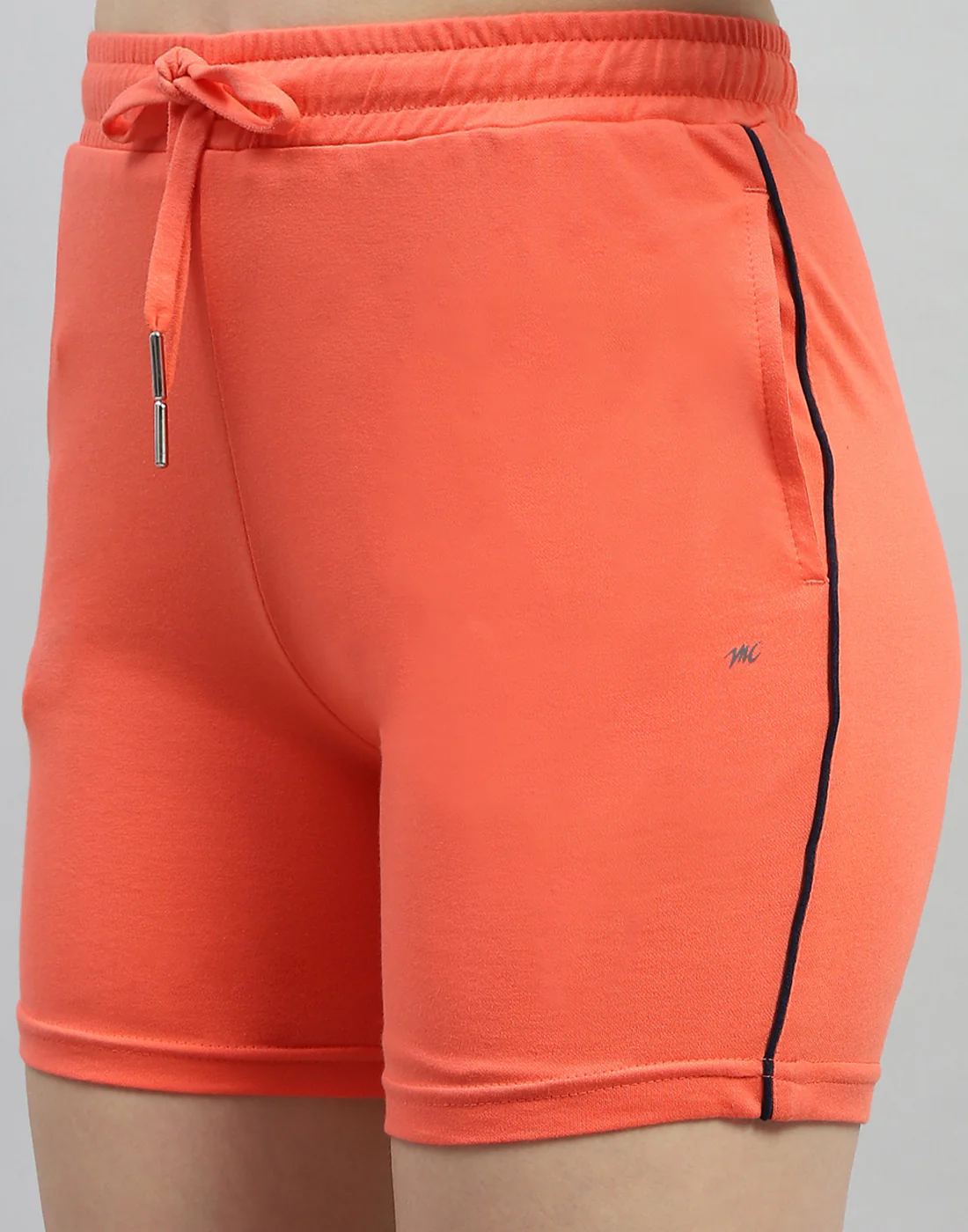 Women Orange Solid Regular Fit Short - Image 7