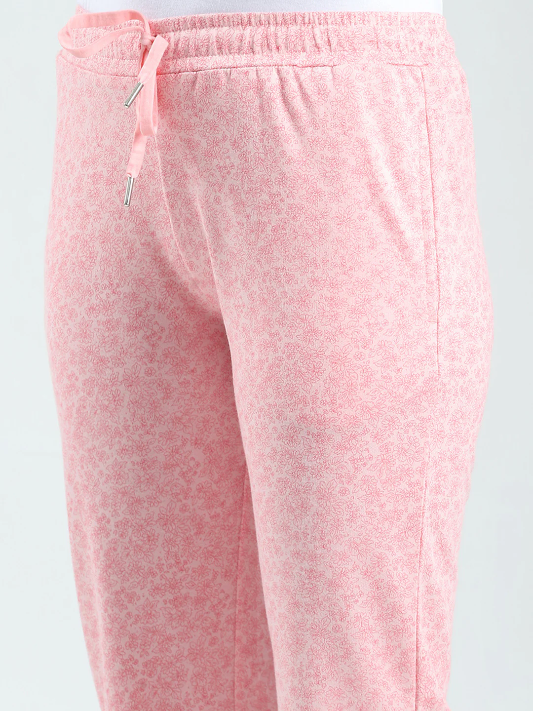 Women Pink Printed Regular Fit Lower - Image 6