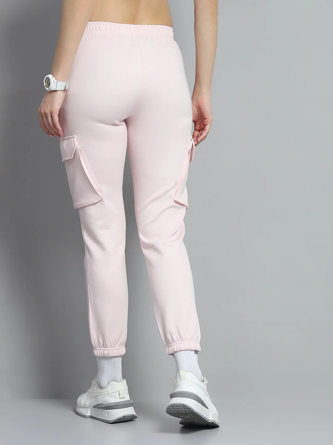 Rock.it Women Pink Solid Regular Fit Jogger - Image 5