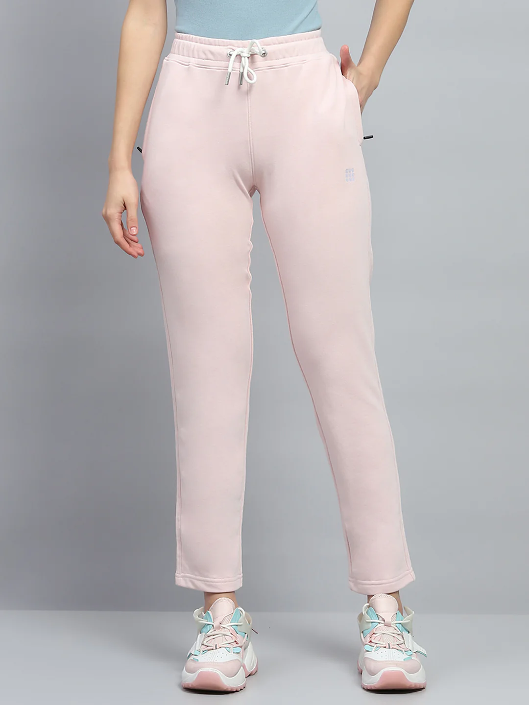 Rock.it Women Pink Solid Regular Fit Lower - Image 2