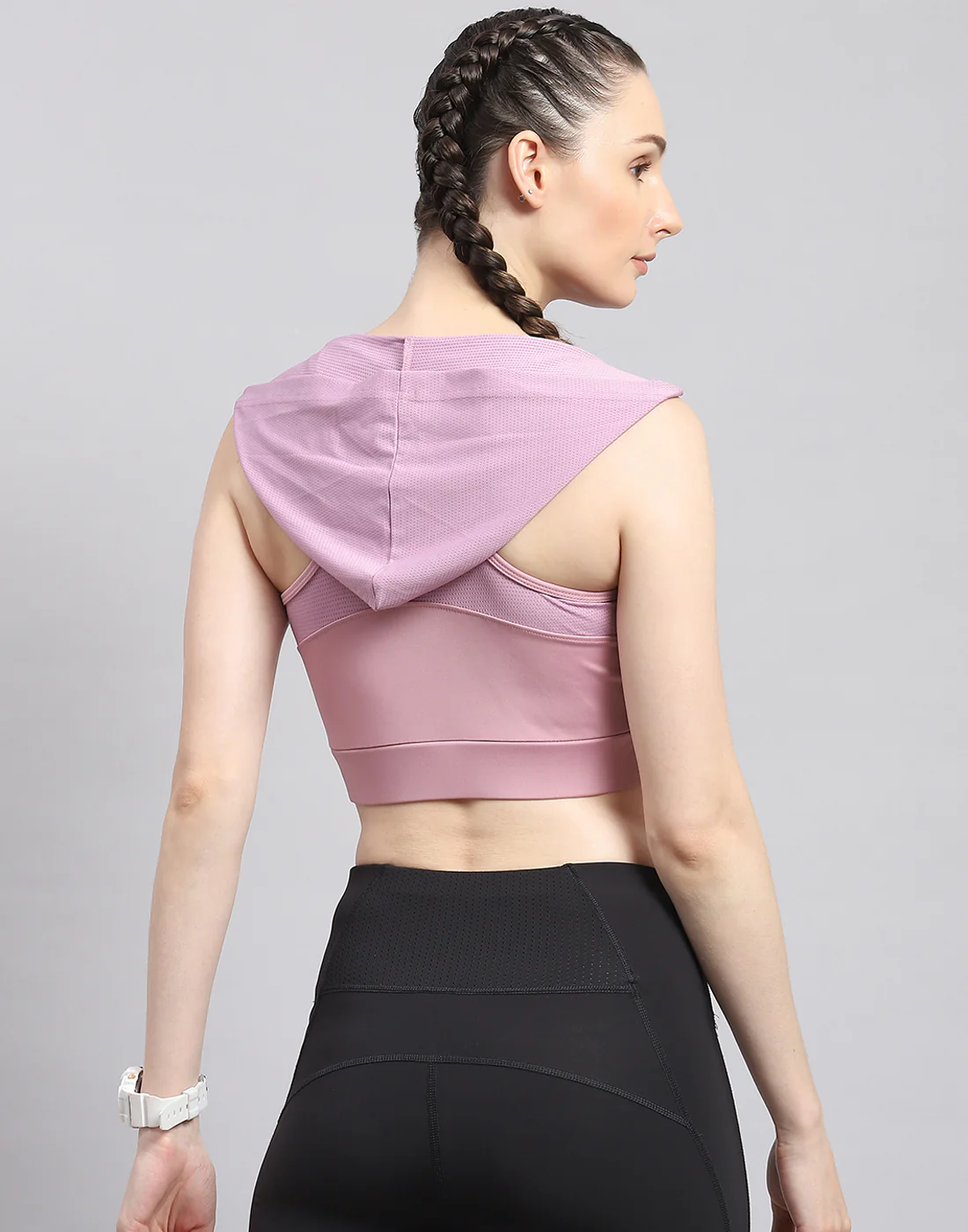 Rock.it Women Pink Solid Sports Bra - Image 5