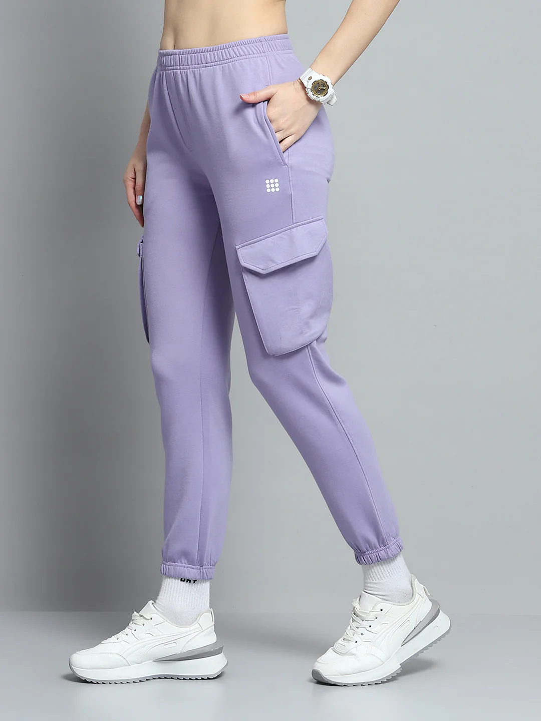Rock.it Women Purple Solid Regular Fit Jogger - Image 3