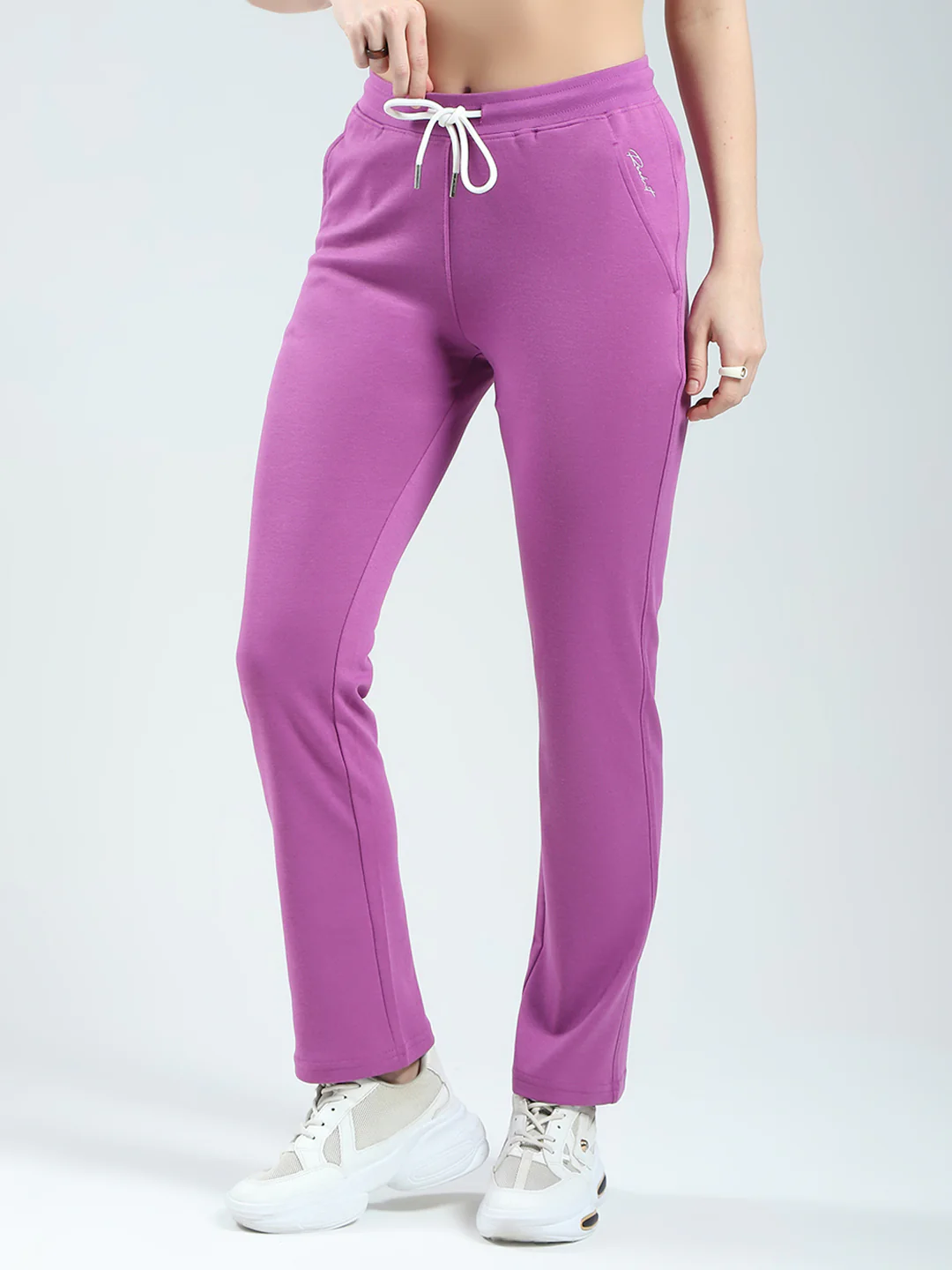 Rock.it Women Purple Solid Regular Fit Lower - Image 3