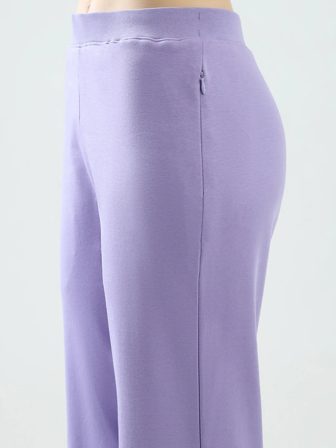 Rock.it Women Purple Solid Regular Fit Lower - Image 6
