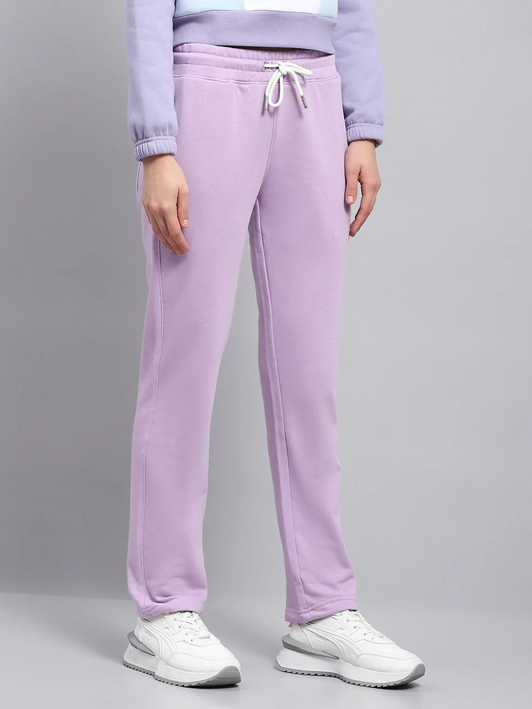 Rock.it Women Purple Solid Regular Fit Winter Lower - Image 3