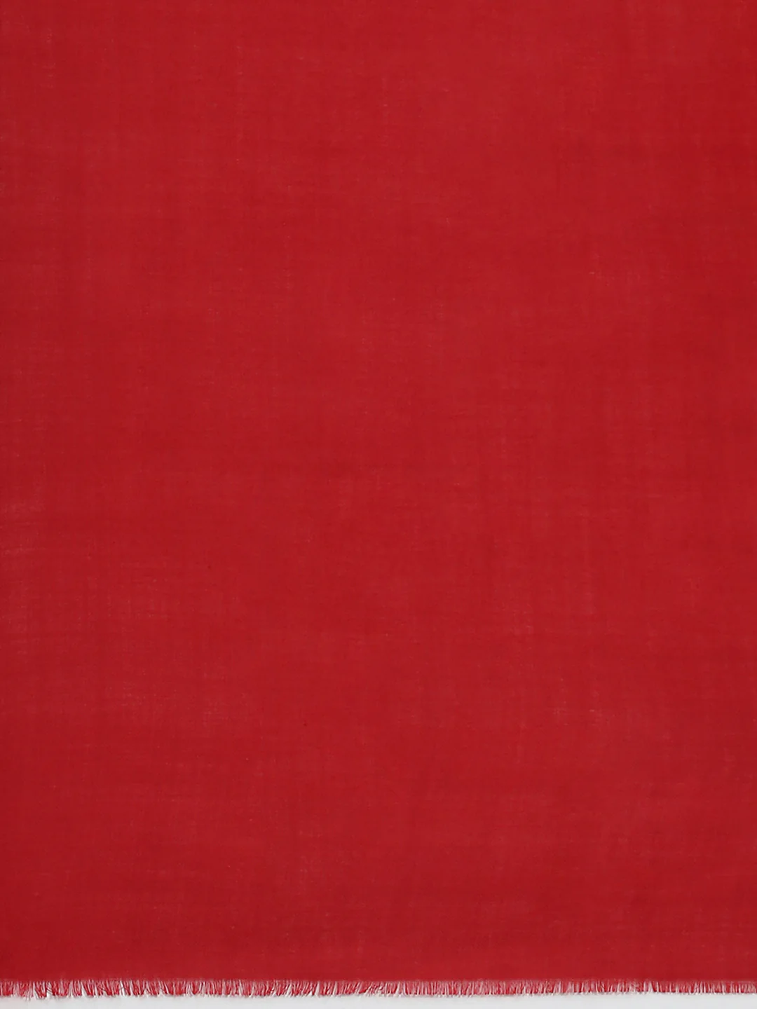 Women Red Solid Stole - Image 7