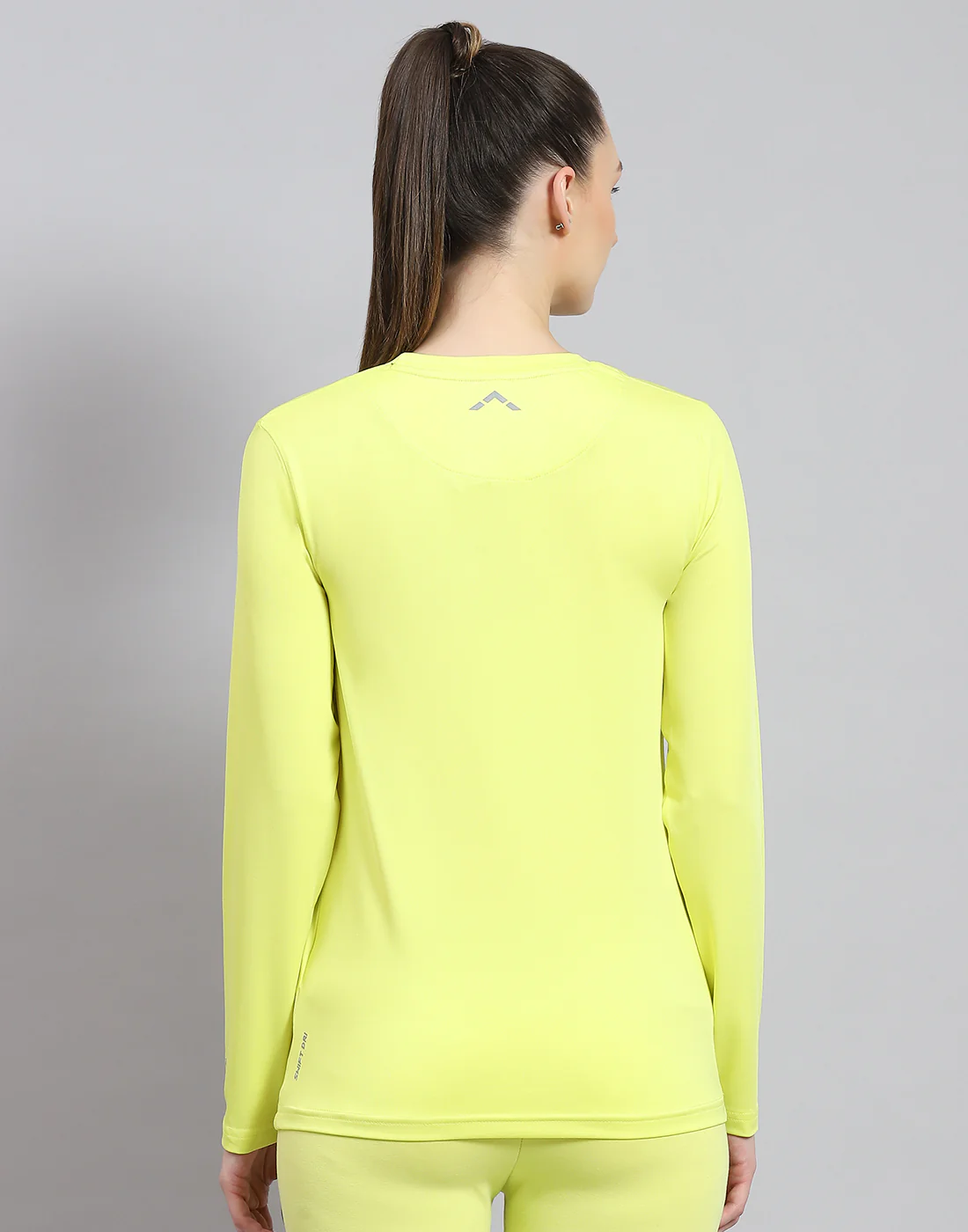 Rock.it Women Yellow Solid Round Neck Full Sleeve Top - Image 6