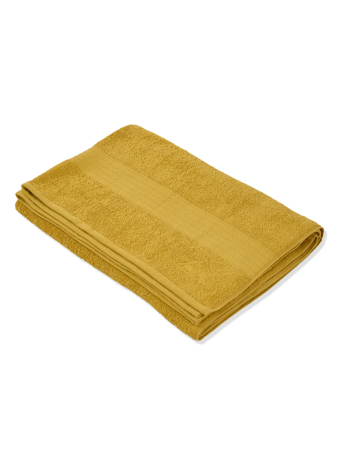 Yellow Pure Cotton Solid 380 GSM Car Towel 1 Piece (Jazz Collection) - Image 3